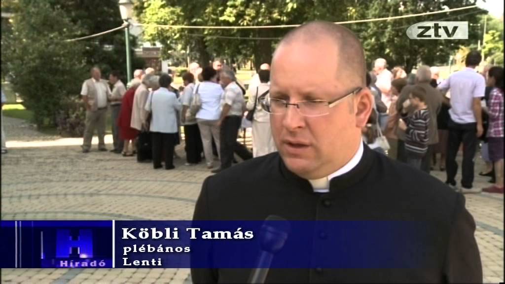Harangszentelés Lentiben