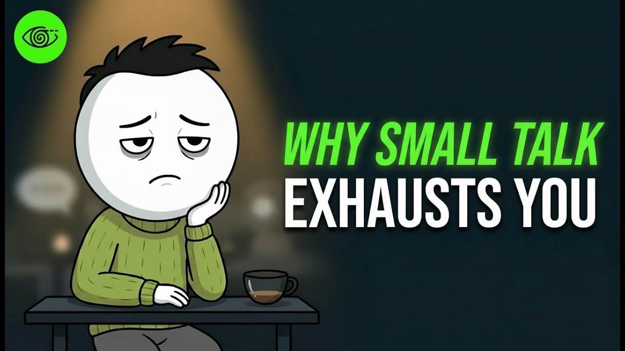 Why Small Talk Exhausts You