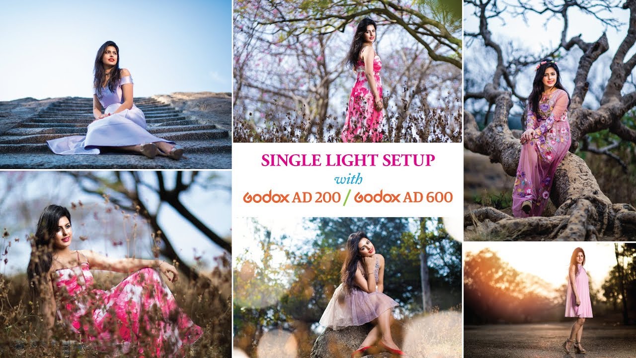 Behind the scenes: On Location - Neeta Shankar with Godox AD600B and Godox AD200