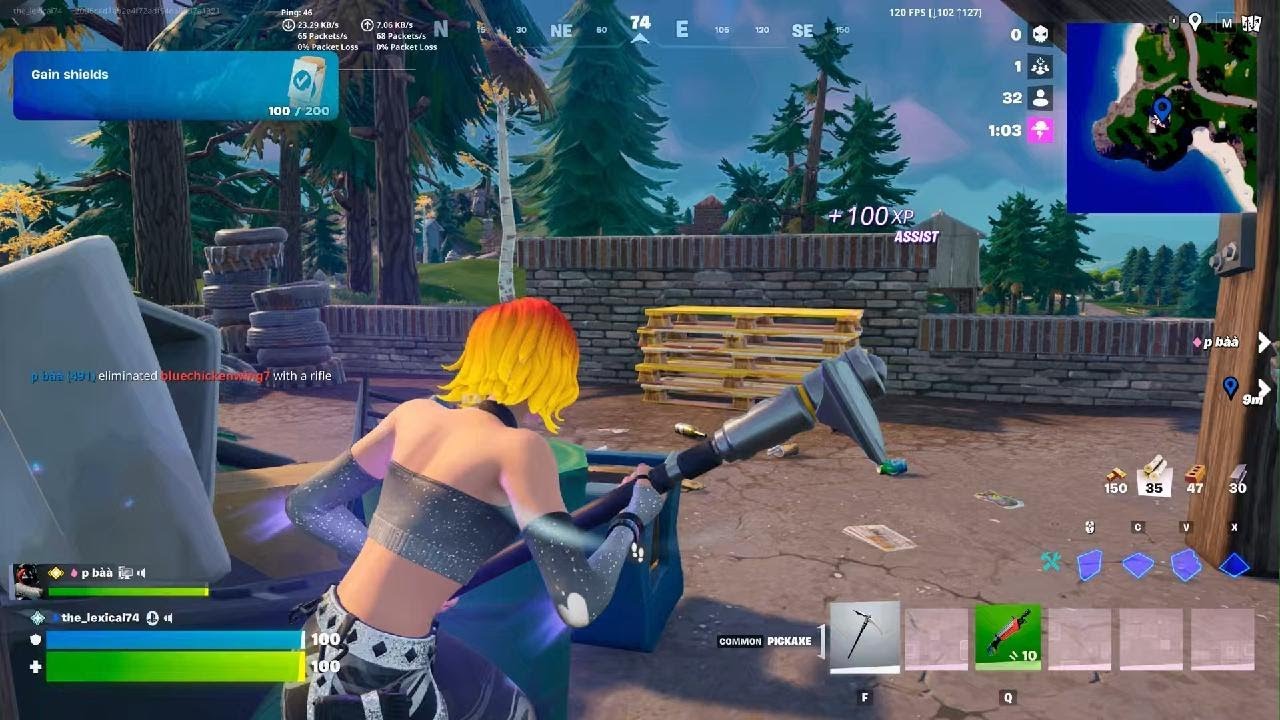 Fortnite but if i win i face reveal