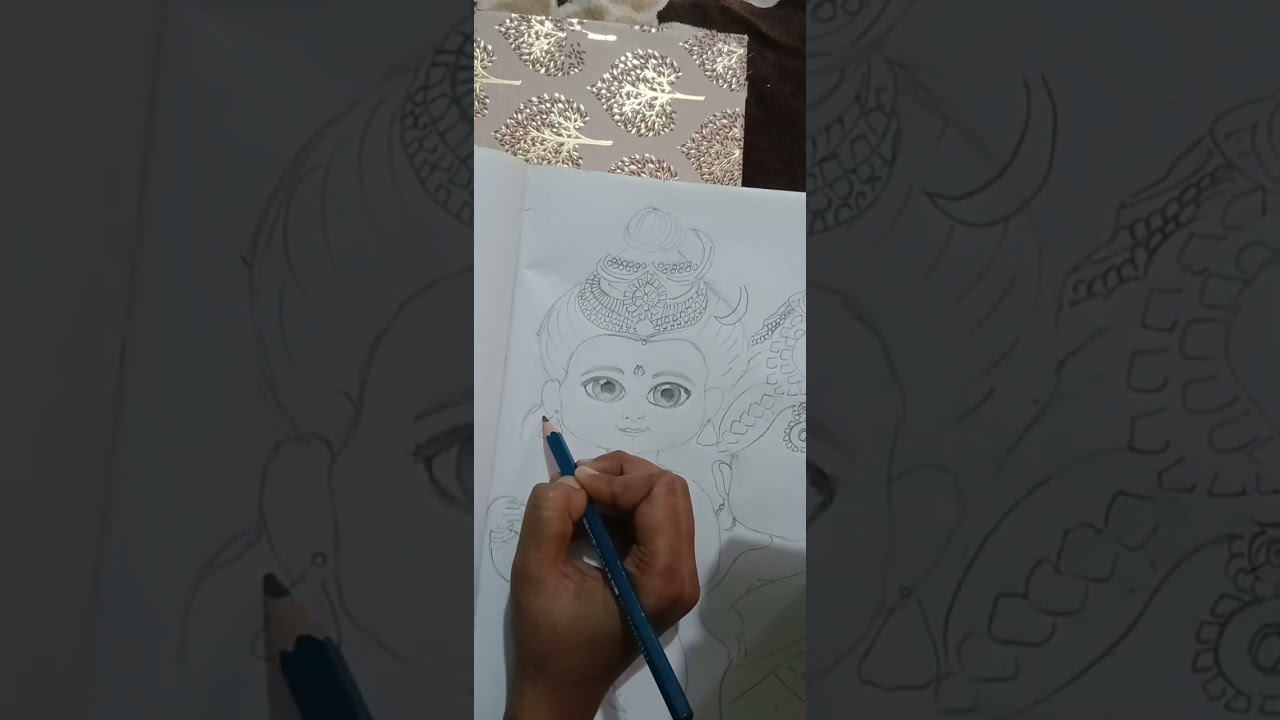 Jai mahashivratri 🙏🙏 | bhole nath maa parwati drawing step by step