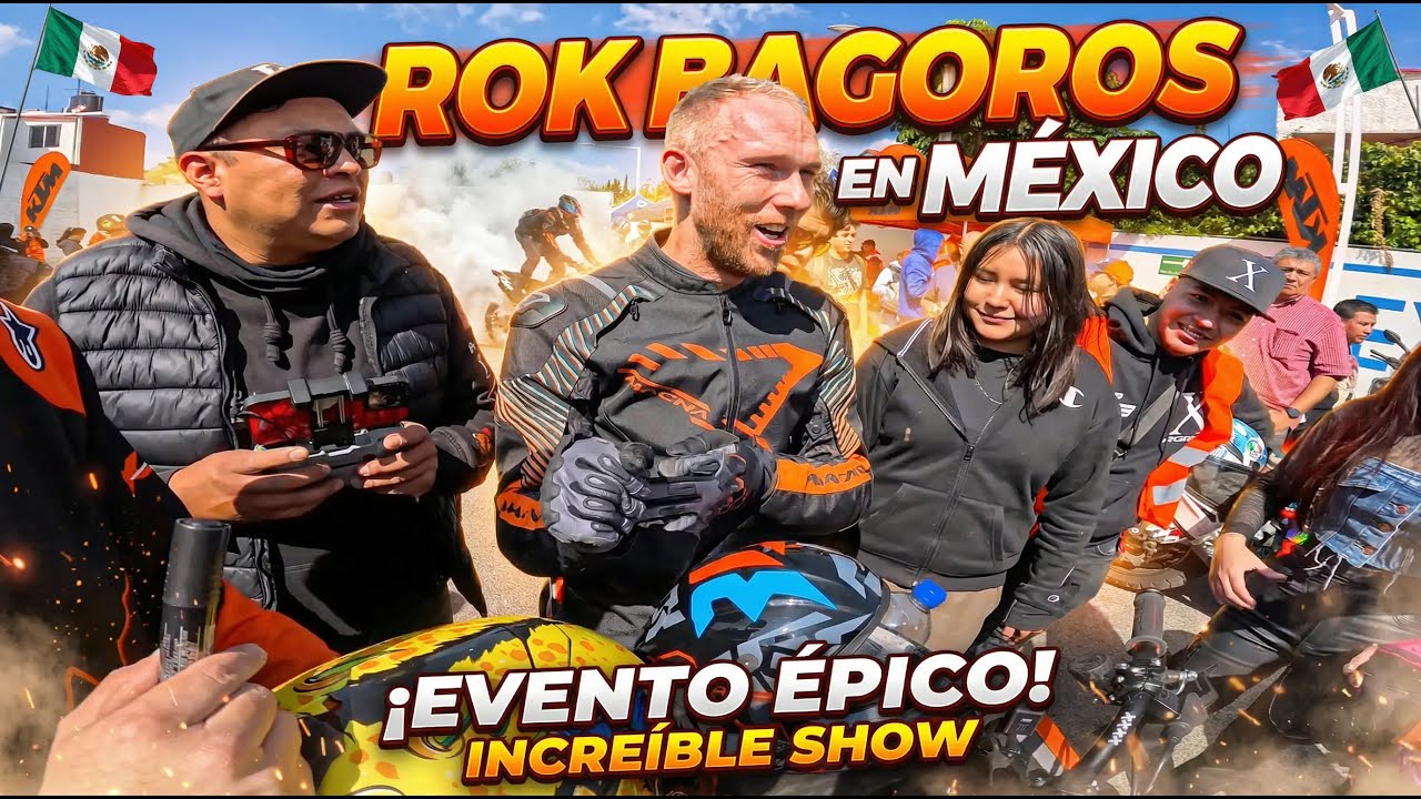 Rok Bagoros en México 2025 - Stunt Show gratis!