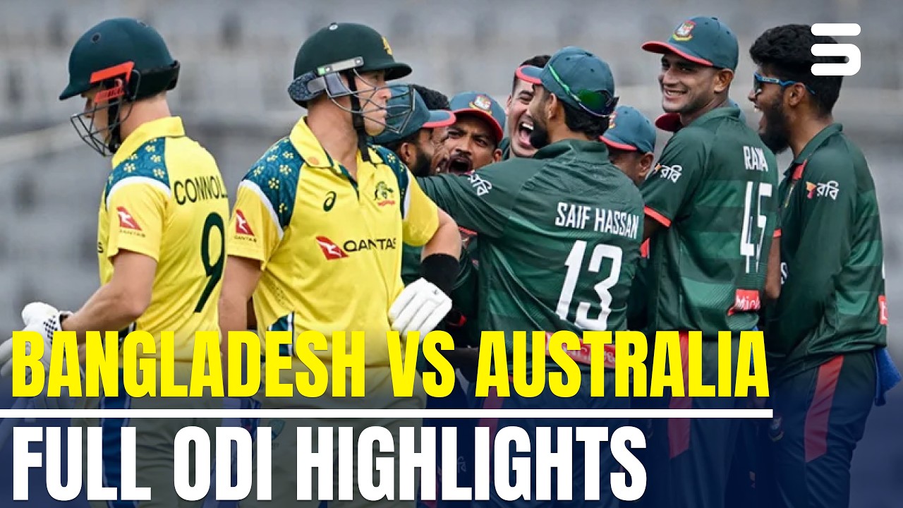 Bangladesh Take On Australia🔥 | 1st ODI Full Highlights | 2026 ODI Series | M9K1K