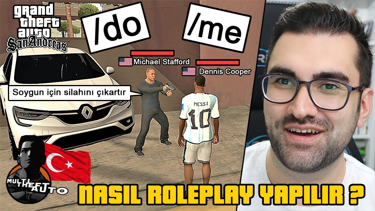 MTA SAN ANDREAS NASIL ROLEPLAY YAPILIR !? HARD RP NASIL OYNANIR TÜRK SUNUCU