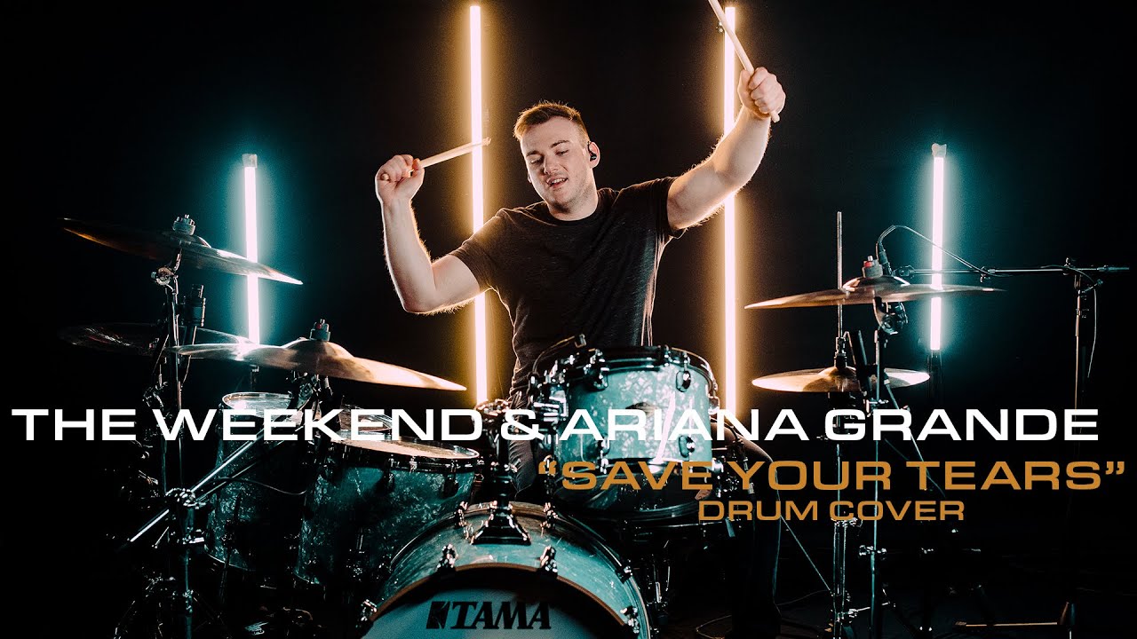 Nick Cervone - The Weeknd (Feat. Ariana Grande) - 'Save Your Tears' Drum Cover