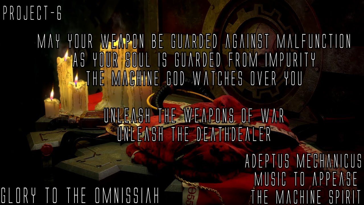 Adeptus Mechanicus Music To Appease The Machine Spirit