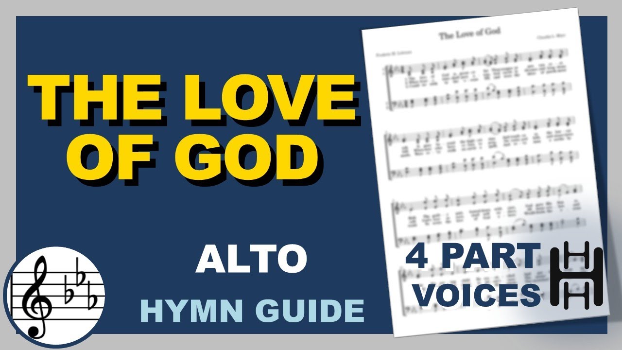 The Love of God Alto Eb Major