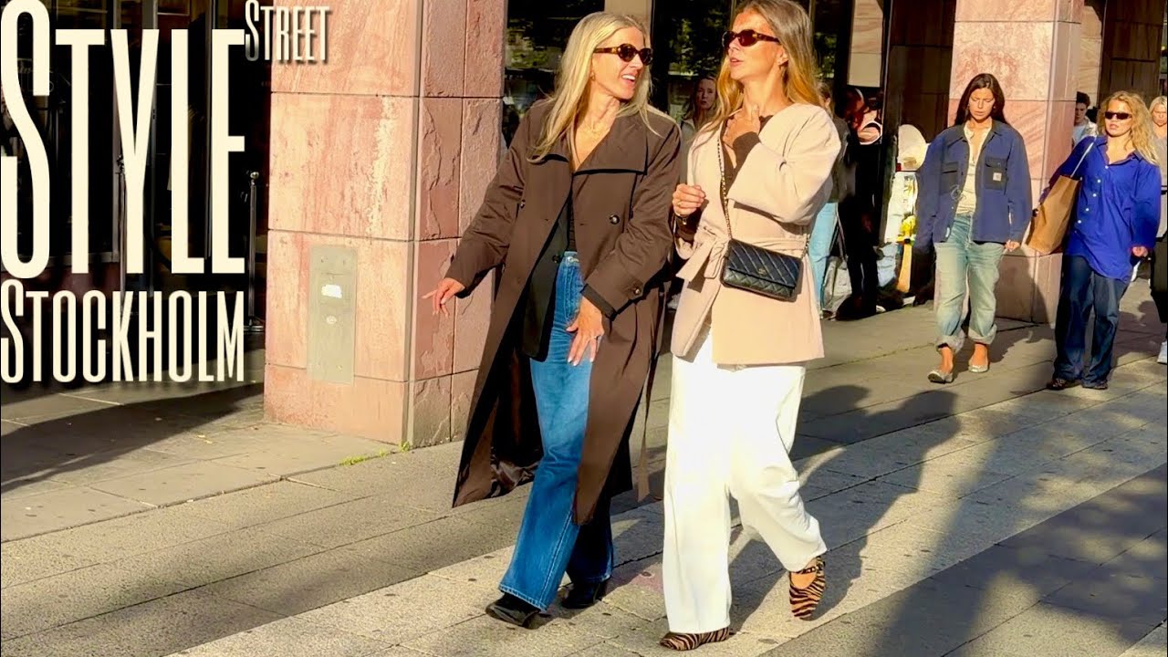 Stockholm September Street Fashion 2026 | Scandinavian Street Style | Early Autumn Fashion Trends