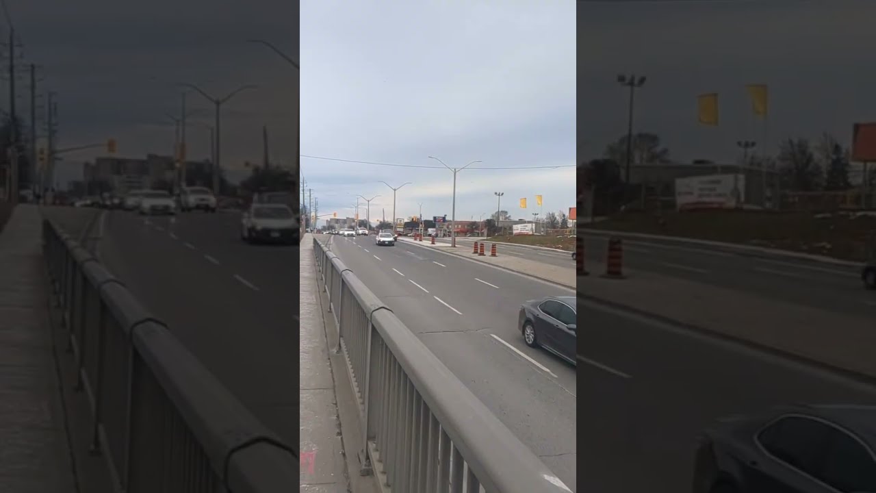 walking from Brampton to Mississauga