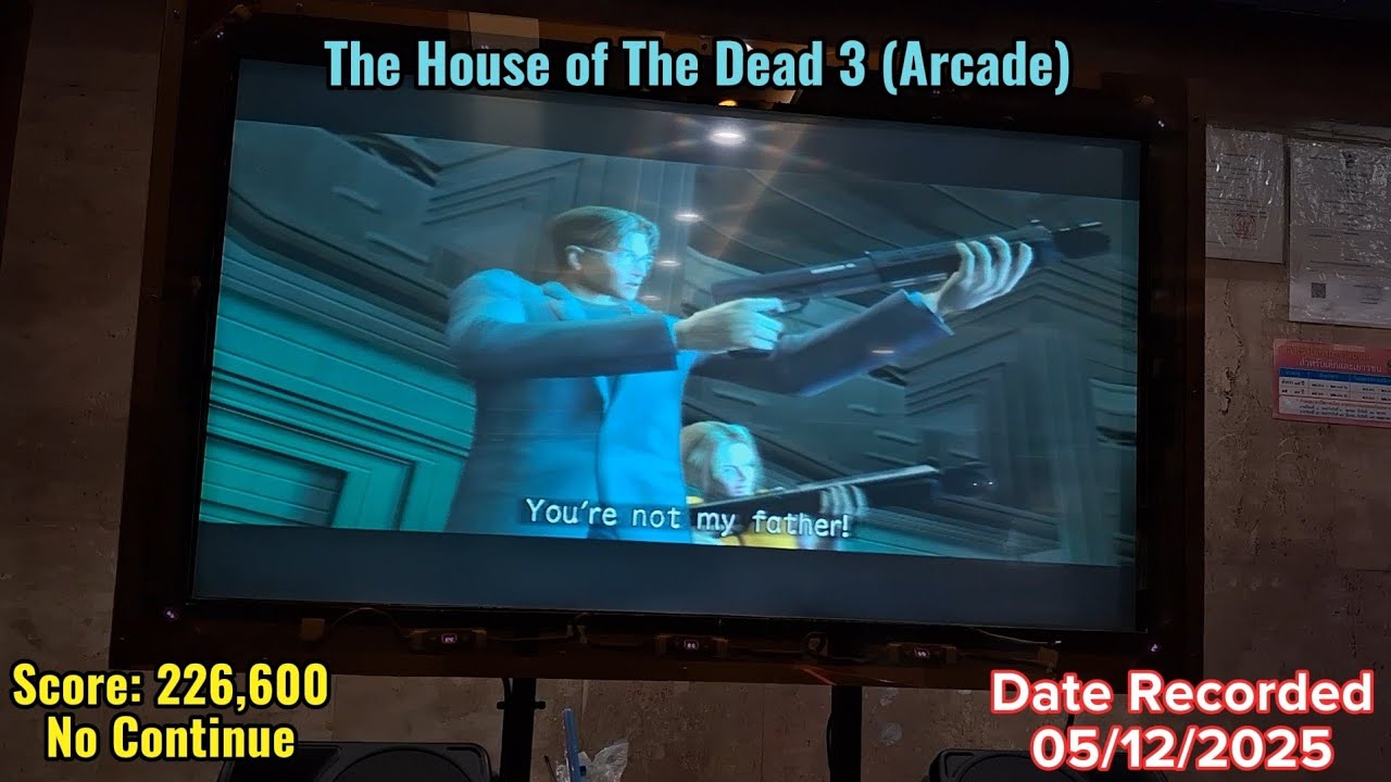 The House of The Dead 3 (AC) Score: 226k (05/12/2025) 