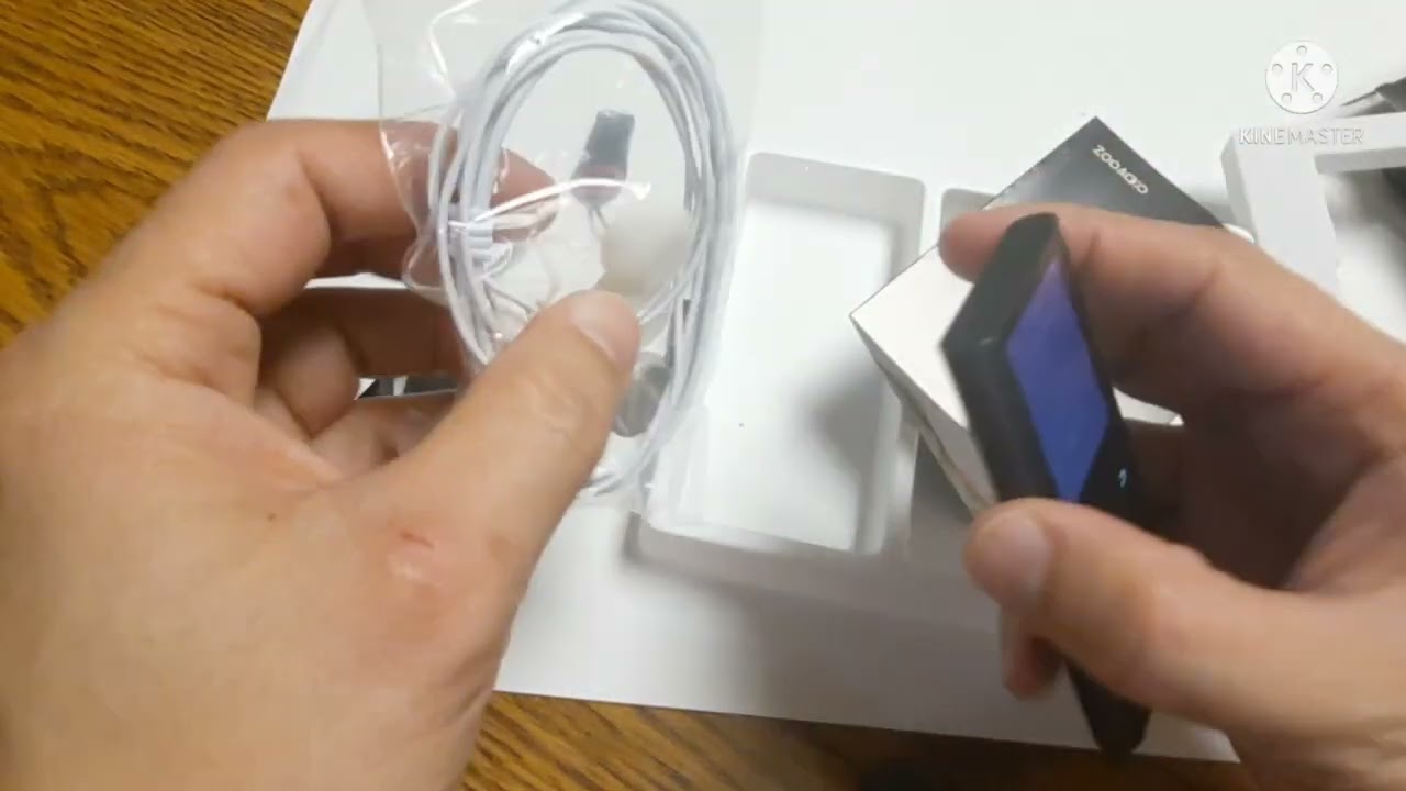 ZOOAOXO MP3 PLAYER UNBOXING