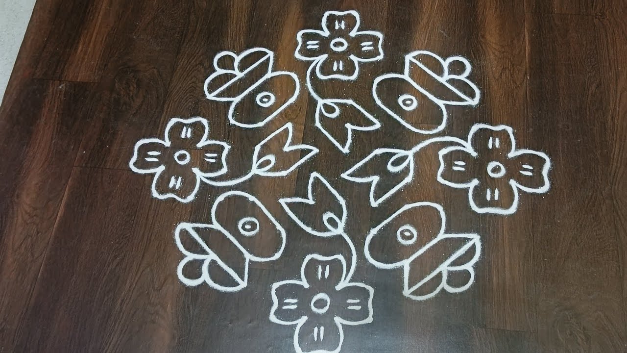 Bhogi kundala latest muggulu | pongal kolam rangoli designs | bhogi kundala rangoli designs 