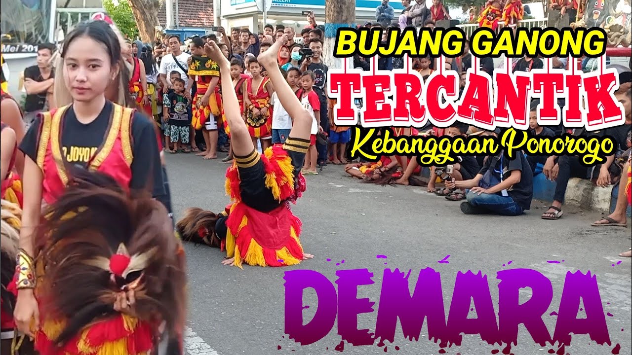 Memukau..Aksi Bujang Ganong Cantik DEMARA Jadi Sorotan Media