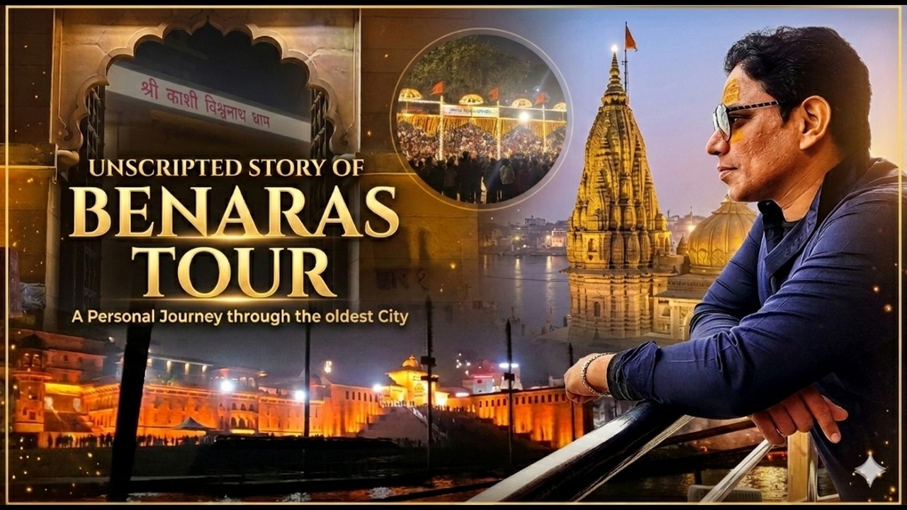Soul of Kashi-Varanasi Travel Guide 2026|Ganga Aarti, Kashi Vishwanath Temple&Ghats of Varanasi |Ep3