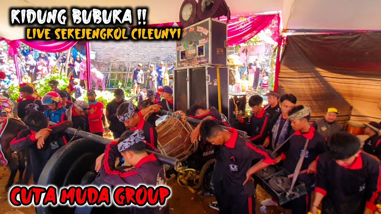 KIDUNG BUBUKA ‼️ CUTA MUDA GROUP LIVE SEKEJENGKOL CILEUNYI