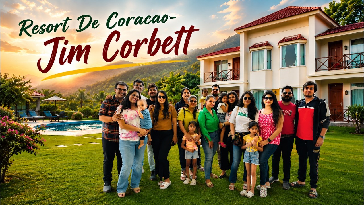 Resort De Coracao  Jim Corbett - A family weekend getaway Walk tour