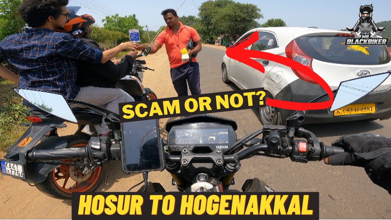 Hosur to Hogenakal waterfall | Yamaha mt15 rider | Tamil motovlog  @mr.Blackbiker