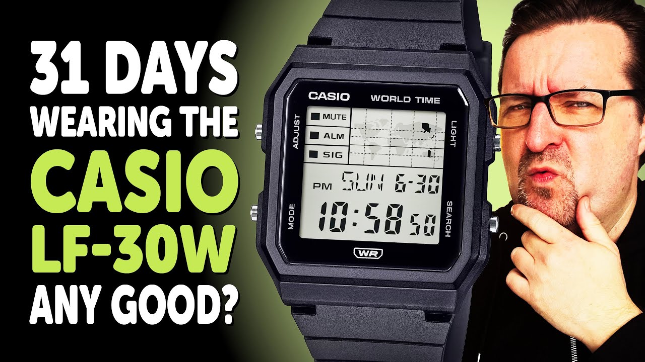 31 ДЕНЬ с #CASIO LF-30W: комфорт, функции и честный ежедневный обзор Casio