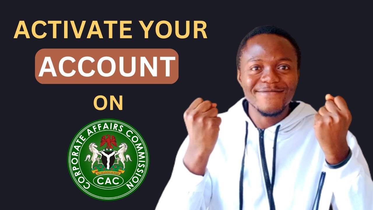 How to CHANGE your CAC account from inactive to active #CAC #COMPANY #lawyers #company #business