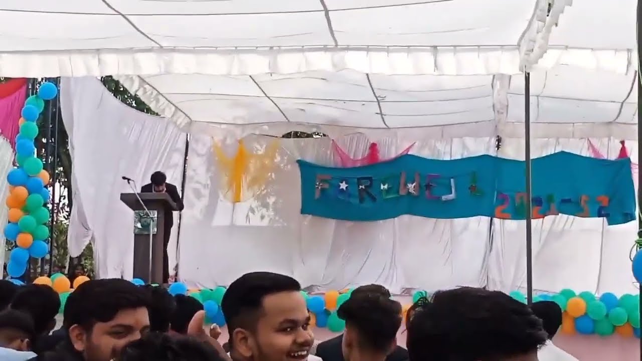 Anant bhaiya on fire🔥| NJMS class 12th Farewell batch 2021-22