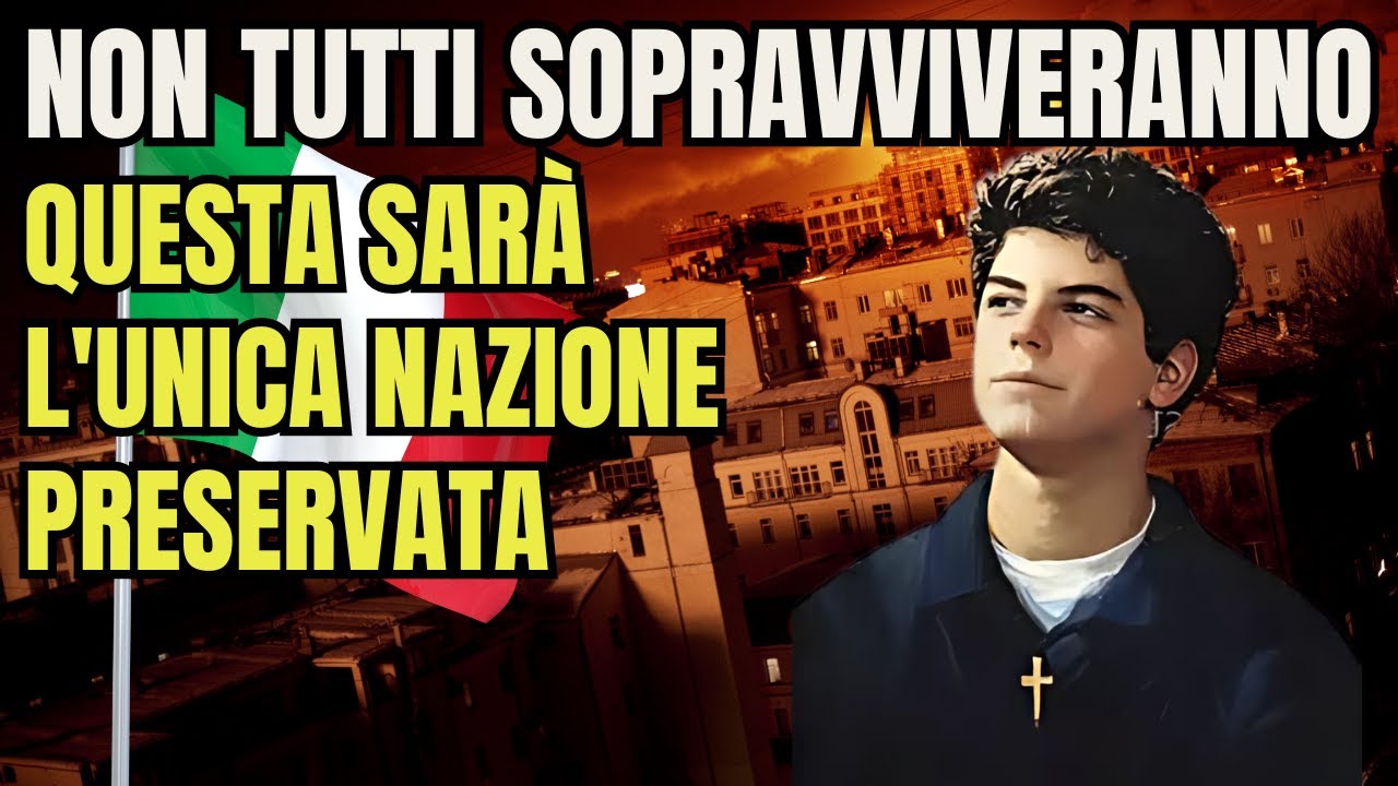 🌟 Messaggio Divino di Oggi :L'ultima PAROLA di CARLO ACUTIS per SALVARE e GUARIRE la tua VITA! 🙏✨