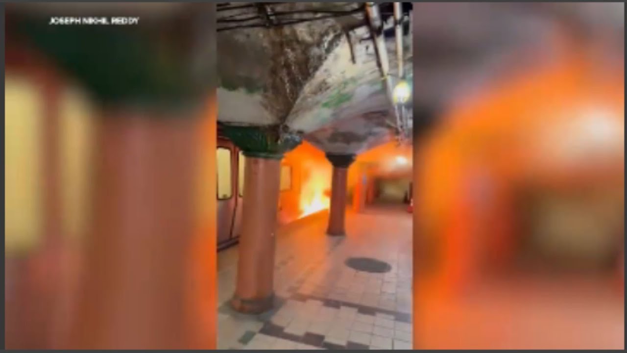 Several hospitalized after PATH train fire; some service suspended