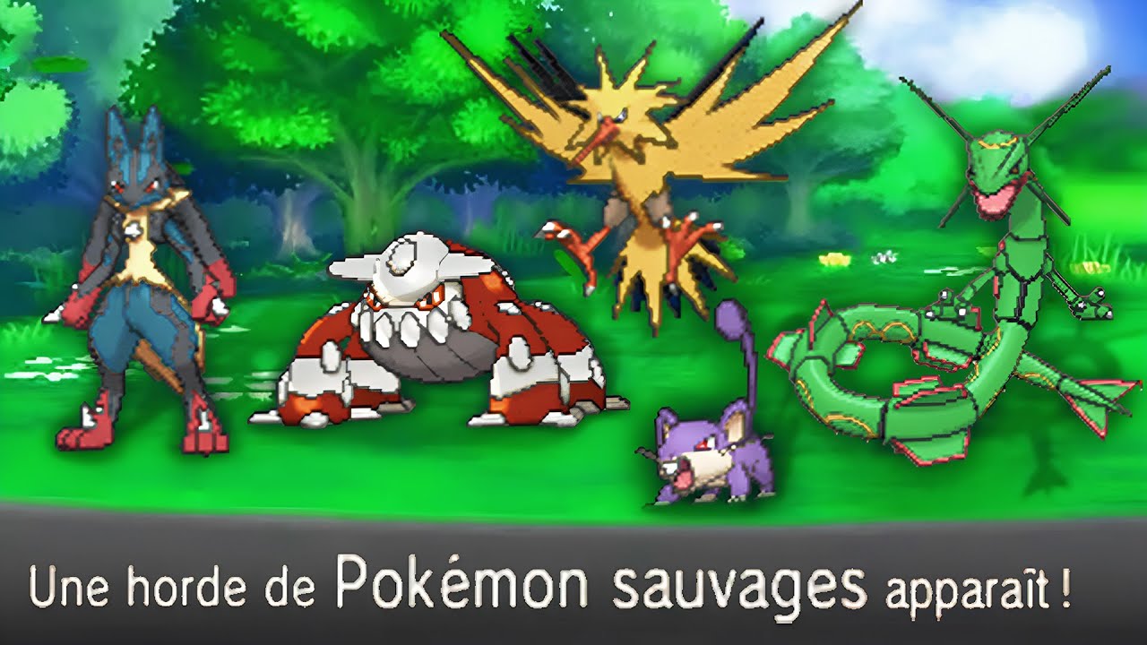 Pokemon X mais TOUT est Al&eacute;atoire