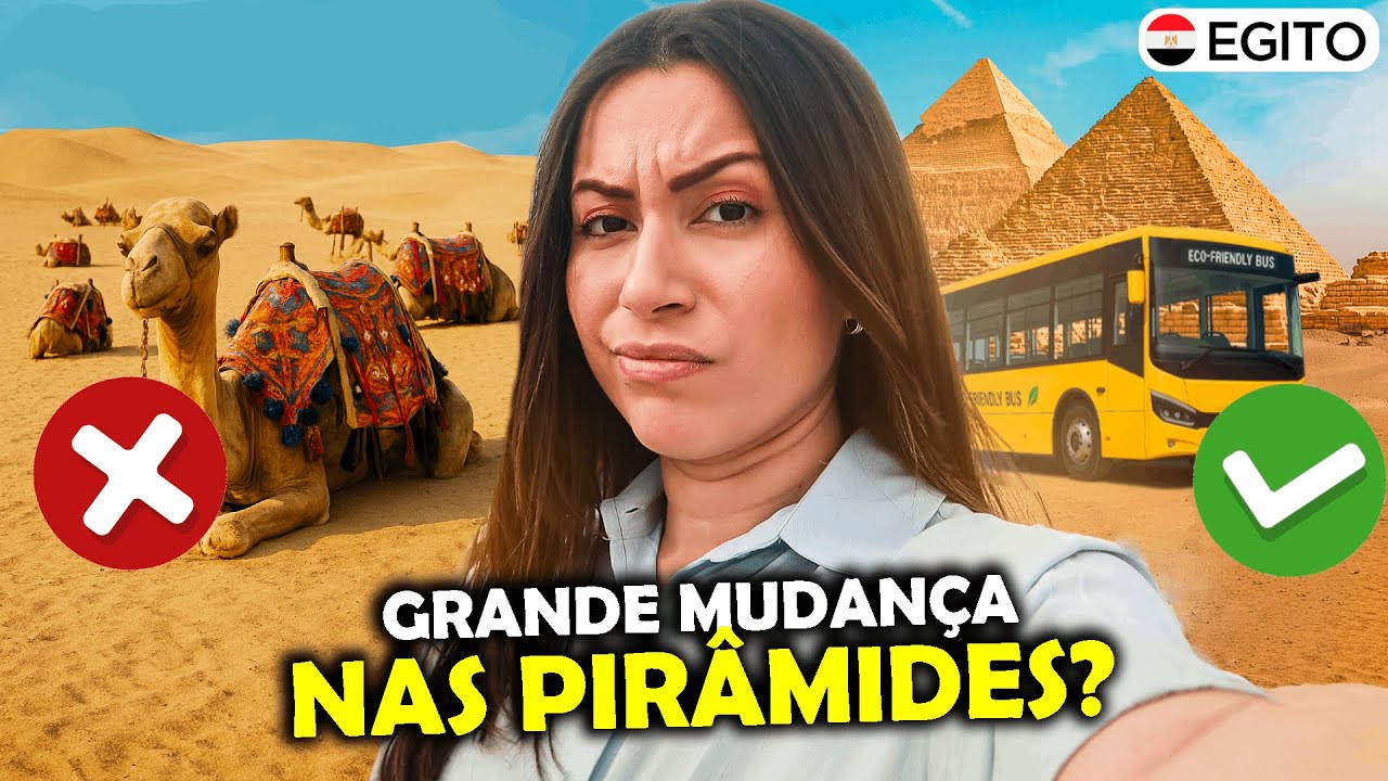 AS PIRÂMIDES MUDARAM COMPLETAMENTE! Testei o Novo Sistema de Visitação