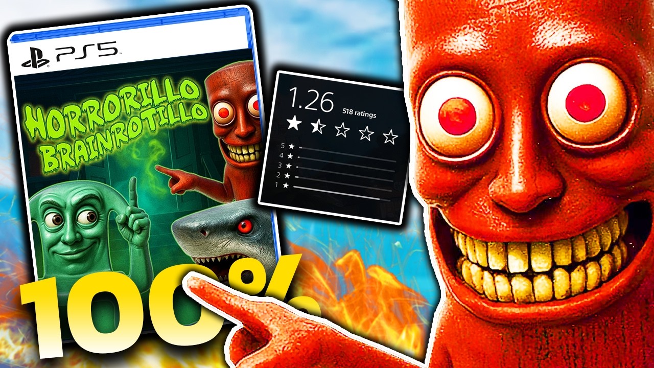I Tried To 100% AI SLOP Games So You Wouldn't Have To (They Are Awful)