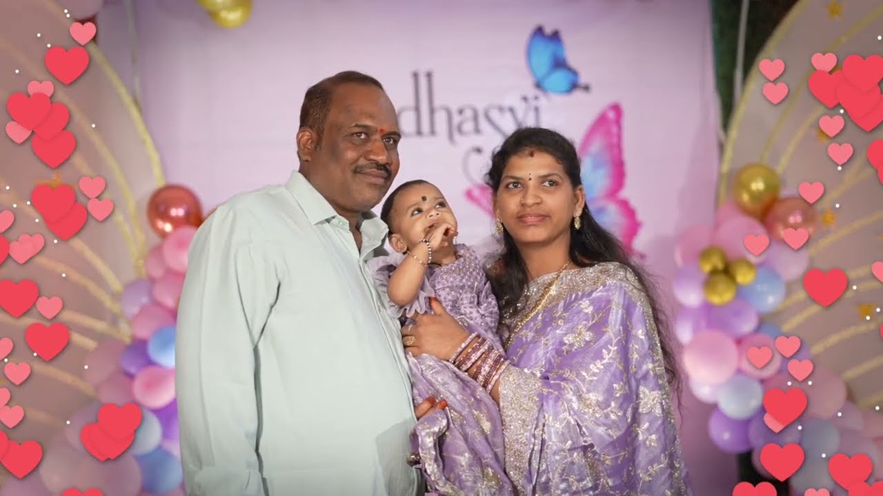 Medhasvi 1st Birthday