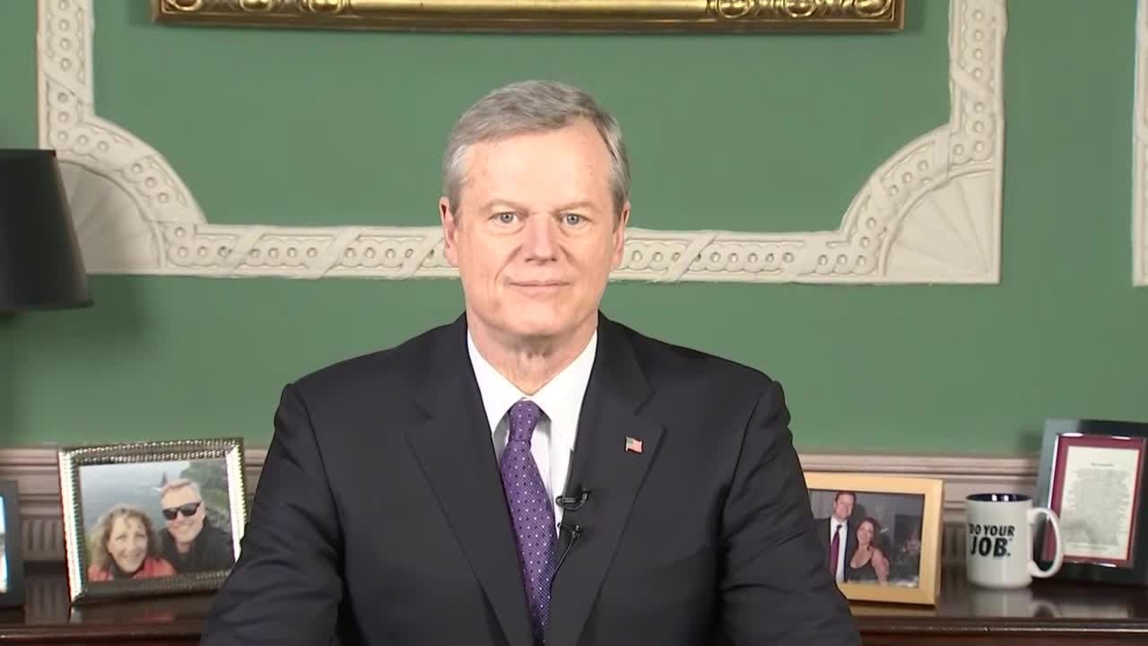 Gov. Charlie Baker says goodbye, thanks Massachusetts