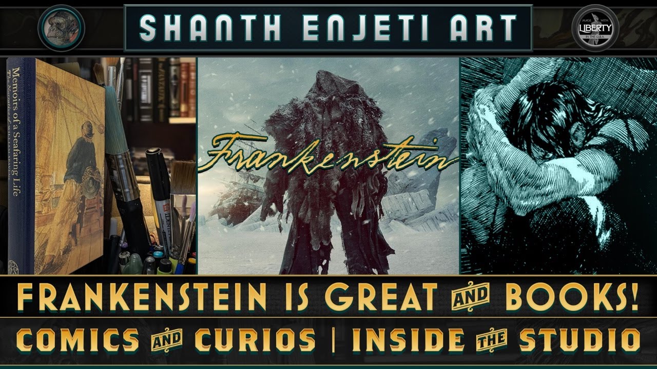 🔴 LIVE! DEL TORO’S FRANKENSTEIN IS GREAT & BOOKS! COMICS AND CURIOS | INSIDE THE STUDIO!
