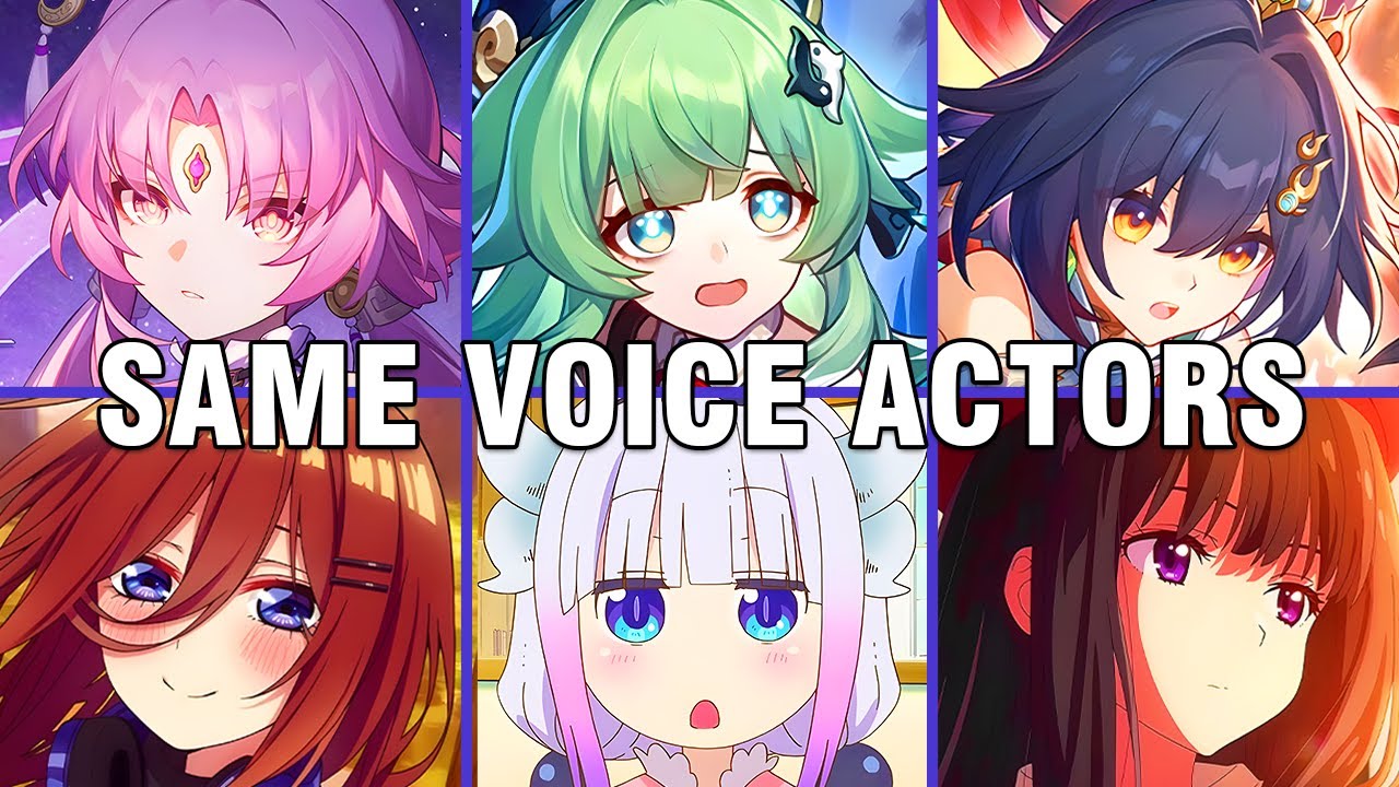 Honkai Star Rail All Xianzhou Characters Japanese Dub Voice Actors Seiyuu Same Anime Characters