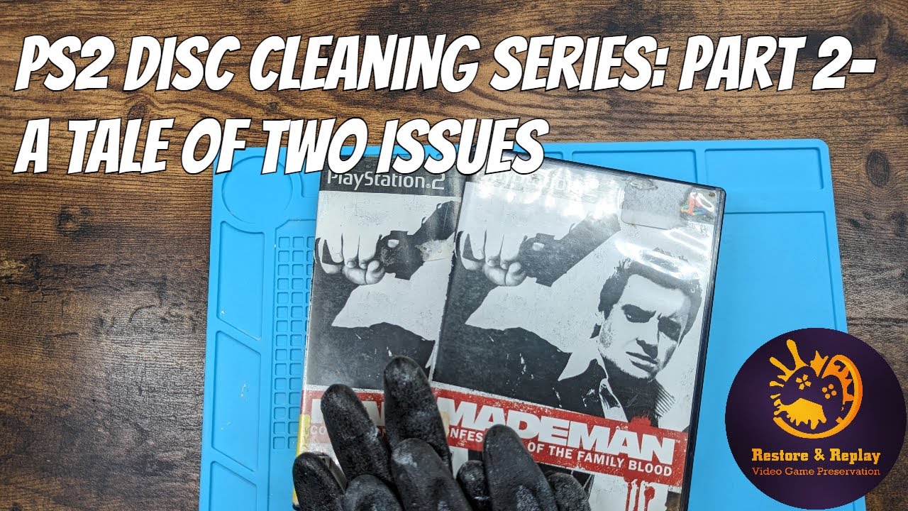PS2 Disc Cleaning Series: Part 2- A Tale of Two Issues