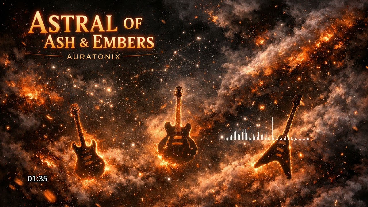 Astral of Ash & Embers: Dark Cinematic Ambient Rebirth - Auratonix (2026)
