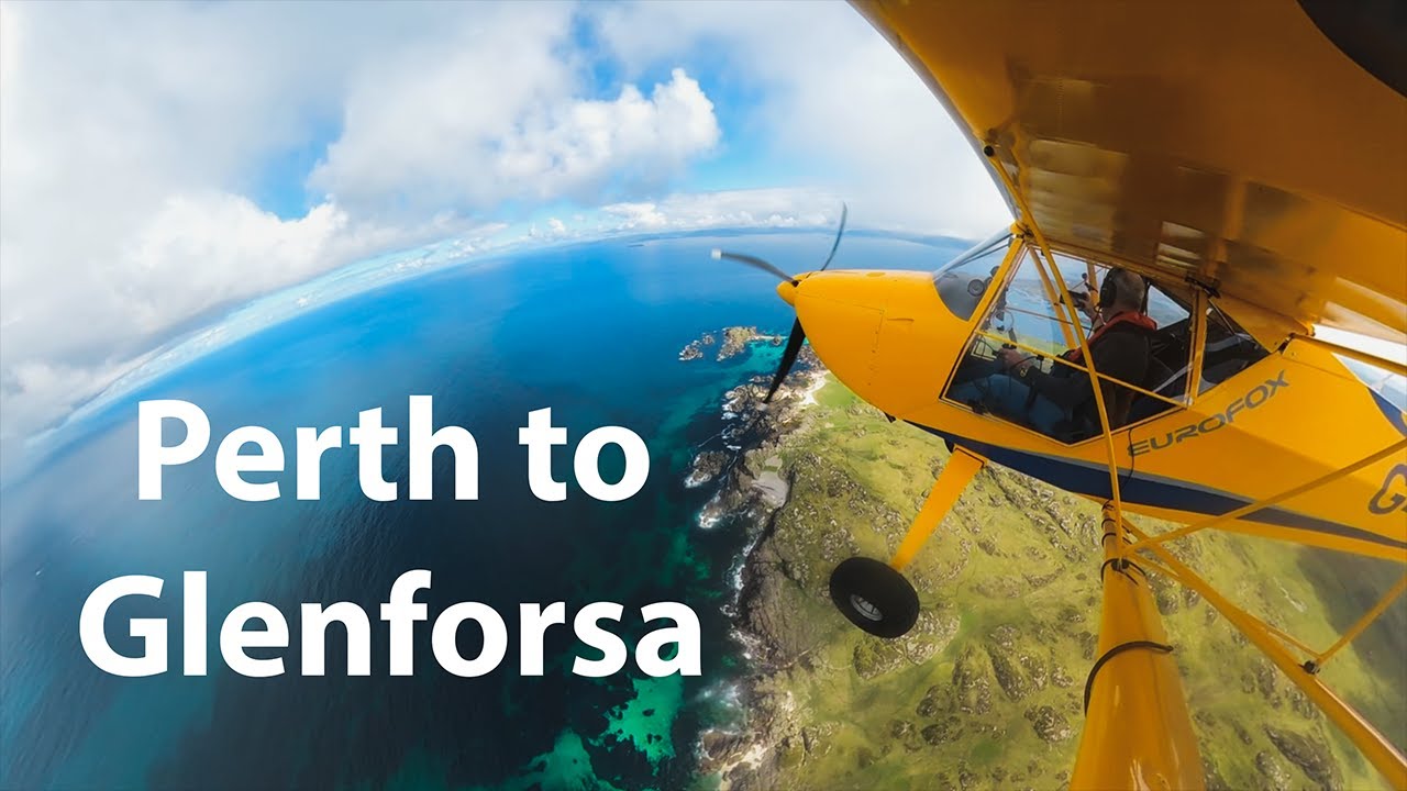 Perth to Glenforsa in my Eurofox