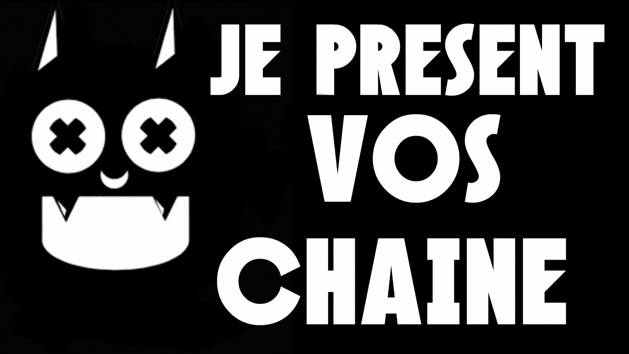 JE PRESENT VOS CHAINES