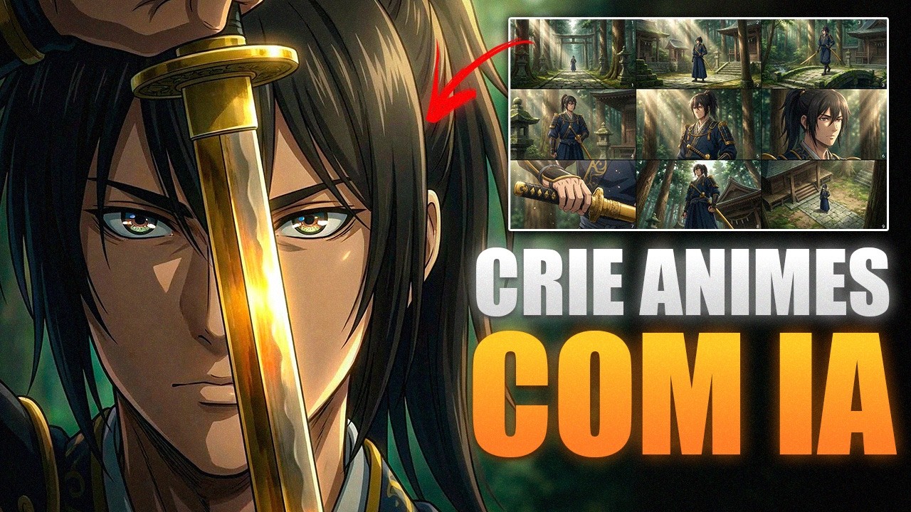 Como Criar Animes Usando Inteligência Artificial (Passo a Passo)