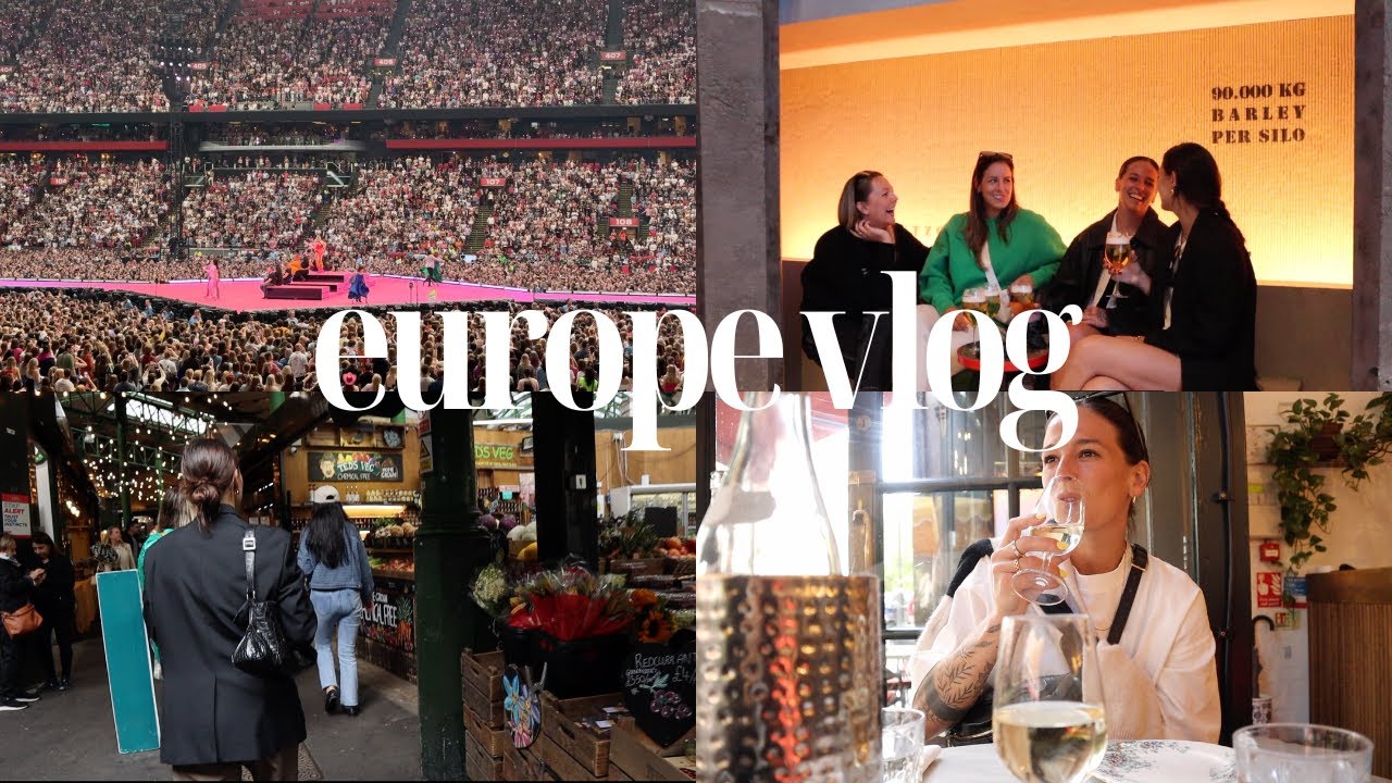 EUROPE VLOG - london, amsterdam, taylor swift concert & more
