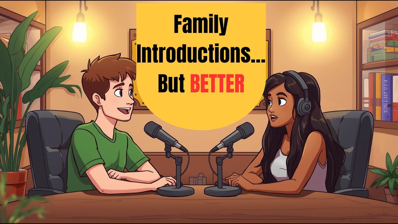 Introduce your family without sounding boring