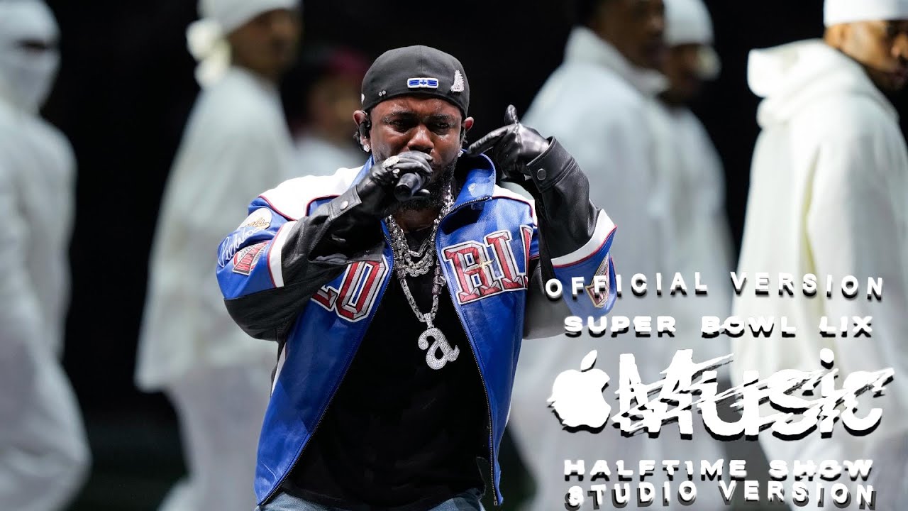 Super Bowl LIX Halftime Show 2025 - Studio Version by Kendrick Lamar (Official Version)