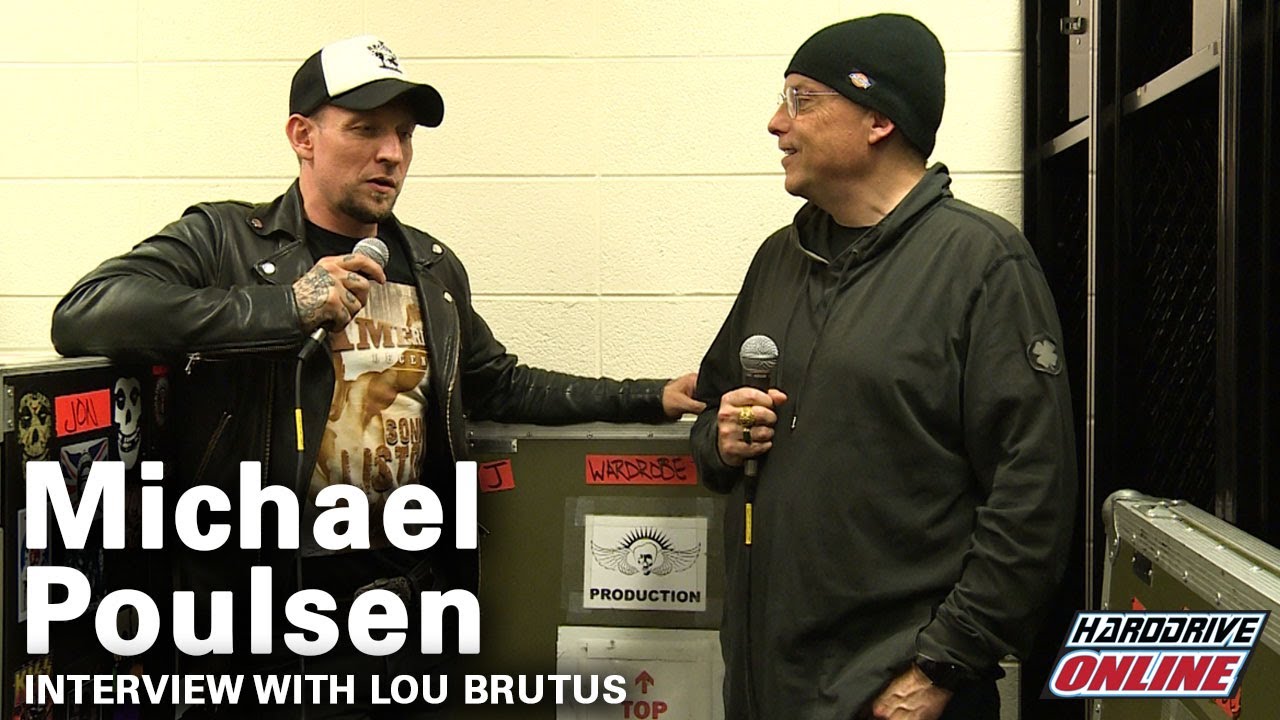Volbeat's Michael Poulsen interview with HardDrive Radio's Lou Brutus