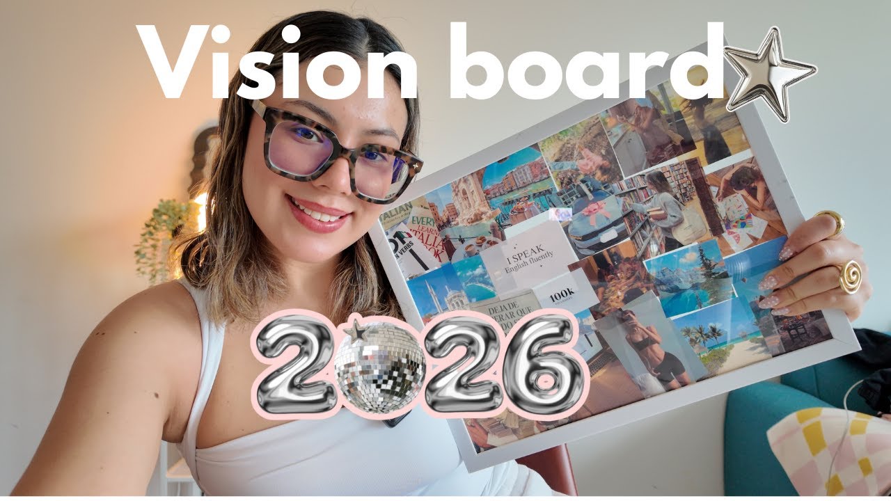 Nuestro vision board 2026 | manifestando nuestro año ideal ✨