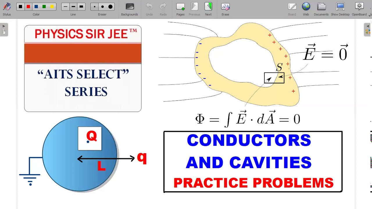 AITS SELECT PHYSICS VIDEO-19 |CONDUCTORS AND CAVITIES-1 |ELECTROSTATICS |JEE ADVANCED SCHOOL PHYSICS