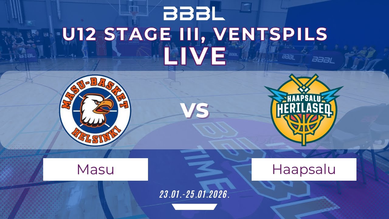 Haapsalu Herilased 2014 vs MaSu Basket 2014 | BBBL U12 | Stage III
