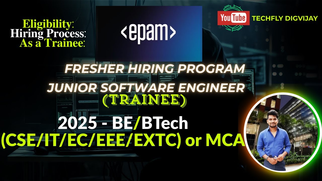 EPAM - Trainee Software Engineer | Salary 8 LPA | 5-Month Training Program Explained (2025)