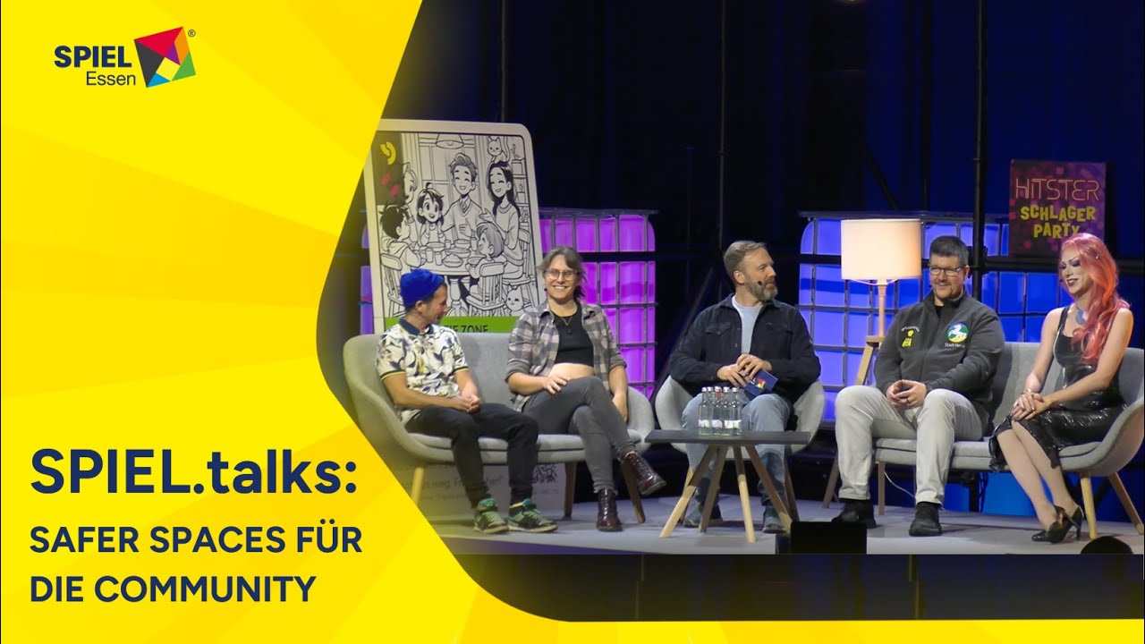 SPIEL.talks 2025 Safer Spaces für die Community