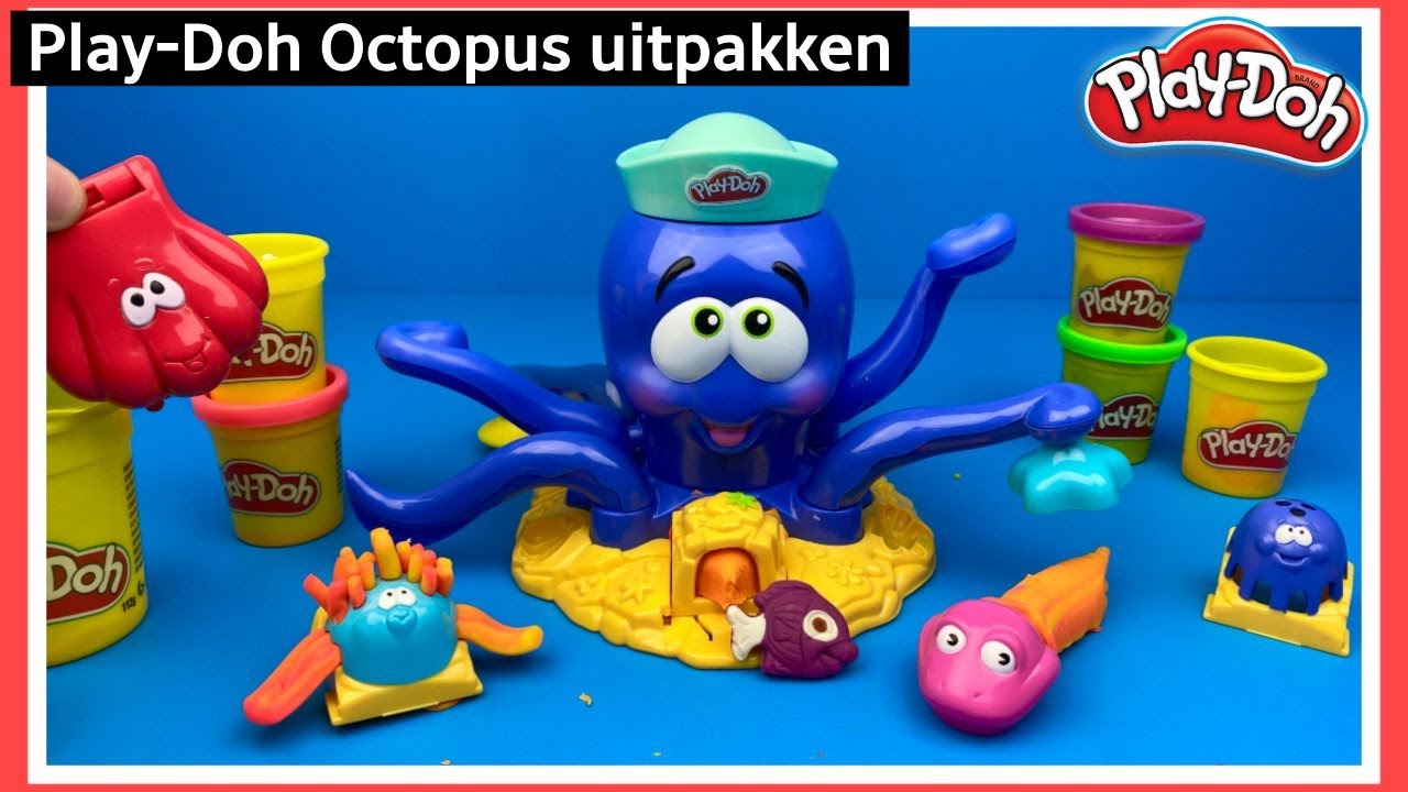 Play Doh Onderwater Octopus uitpakken | Family Toys Collector