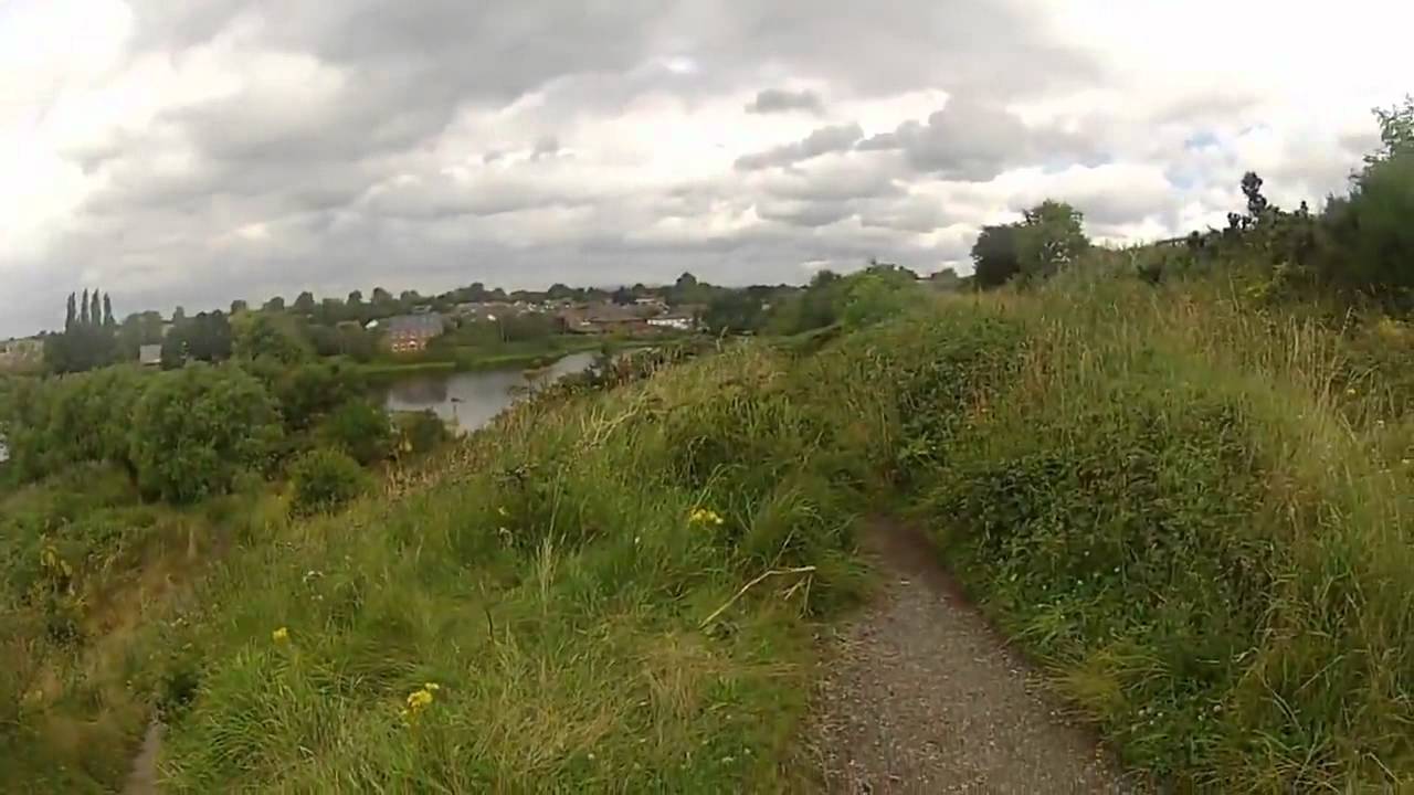 Warrington Woolston Eyes Nature Reserve MTB Bike Ride GoPro Camera