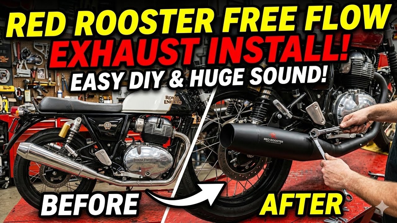Continental GT-650 rrp full system exhaust installation video 